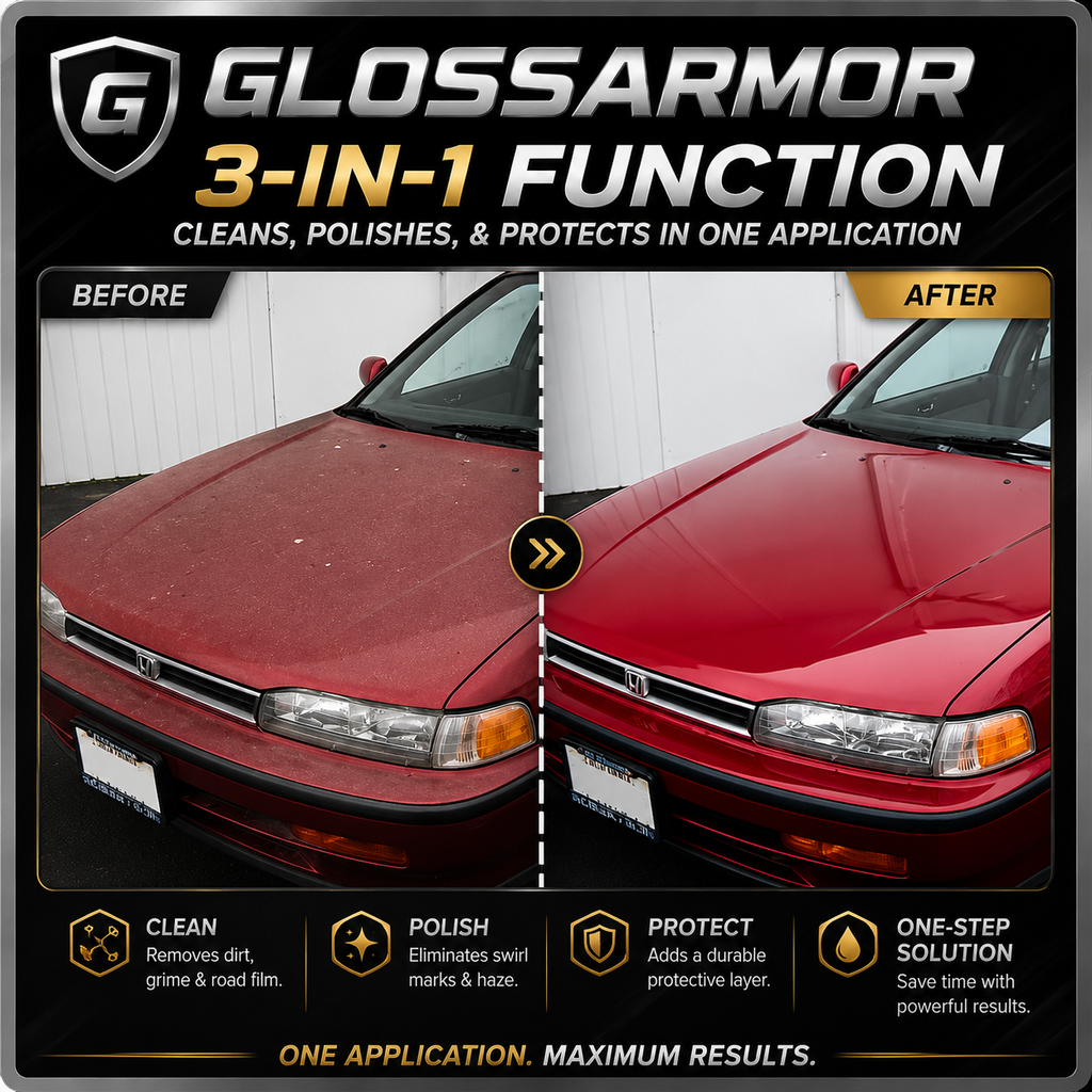 GleamGuard™ Titanium Ceramic Wax Cream — Mirror Shine in 15 Minutes. Lasts a Year.