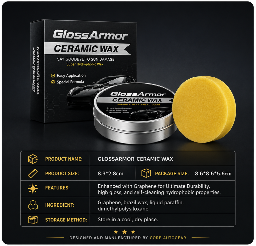 GleamGuard™ Titanium Ceramic Wax Cream — Mirror Shine in 15 Minutes. Lasts a Year.
